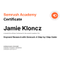 Naples, Florida, United StatesのエージェンシーSEO Elite AgencyはSemRush Agency Certificate賞を獲得しています