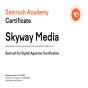 St. Petersburg, Florida, United States의 Skyway Media 에이전시는 Semrush for Digital Agencies Certification 수상 경력이 있습니다