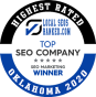 Tulsa, Oklahoma, United States agency Lewis SEO Tulsa wins Local SEOs Ranked Top Local SEO Firm for 2020 award