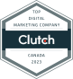 Pickering, Ontario, Canada Agentur Search Engine People gewinnt den Top Digital Marketing Company Canada 2023 - Clutch-Award