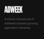 Lewiston, Maine, United States Agentur Anchour gewinnt den Adweek - Fastest Growing Agency-Award