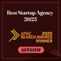 Melbourne, Victoria, Australia agency Aperitif Agency wins Winner of Best Startup Agency 2025 award