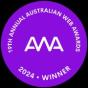 Melbourne, Victoria, Australia agency Luminary wins Winner - Australian Web Awards award