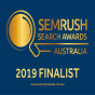 Melbourne, Victoria, Australia agency A.P. Web Solutions wins SEMrush Search Awards 2019 Finalist award