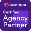 L'agenzia Tandem.Buzz di Fort Lauderdale, Florida, United States ha vinto il riconoscimento SEMRUSH Agency Partner
