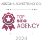 A agência Arizona Advertising Co., de Phoenix, Arizona, United States, conquistou o prêmio 2024 Top SEO Agency