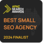 Brisbane, Queensland, Australia Agentur Rise SEO gewinnt den Best Small SEO Agency - 2024 Finalist-Award