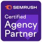 L'agenzia Burger Tech di Las Vegas, Nevada, United States ha vinto il riconoscimento SEMRush Certified Agency Partner