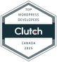 Ottawa, Ontario, CanadaのエージェンシーAzuro DigitalはClutch - Top WordPress Developers in Canada (2025)賞を獲得しています