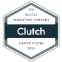 A agência Intero Digital - SEO, SEM, Social, Email, CRO, de United States, conquistou o prêmio Clutch