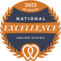 A agência Exo Agency, de Seattle, Washington, United States, conquistou o prêmio 2023 National Excellence Winner In United States