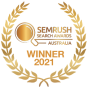 Melbourne, Victoria, Australia Agentur Clearwater Agency gewinnt den 2021 SEMRush Search Awards - "Best Online Marketing Campaign – Third Sector"-Award
