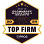Toronto, Ontario, Canada agency Digital Commerce Partners wins Top 50 Ecommerce Growth Firm - 50Pros award