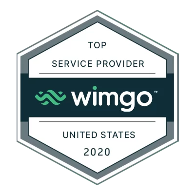 Philadelphia, Pennsylvania, United States agency SEO Locale wins Wimgo - Top Service Provider award