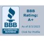 Webhoster.ca uit Toronto, Ontario, Canada heeft BBB A++ Rating gewonnen