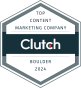 Digital Commerce Partners uit Toronto, Ontario, Canada heeft Top Content Marketing Company 2024 - Clutch gewonnen
