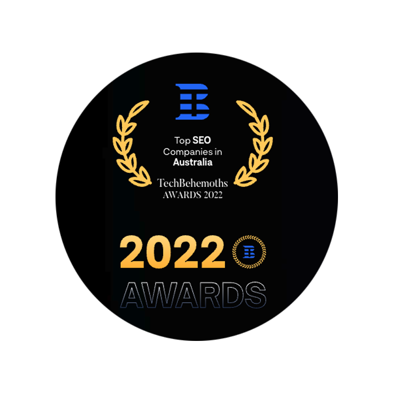 Sydney, New South Wales, Australia Agentur Red Search gewinnt den TechBehemoths Awards 2022 - Top SEO Companies in Australia-Award