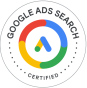 A agência SEO Guru Atlanta, de Atlanta, Georgia, United States, conquistou o prêmio Google Ads Search Certified