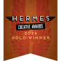 Indianapolis, Indiana, United States: Byrån Proof Digital vinner priset Hermes Creative Awards - Gold Winner