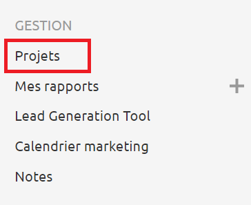 Semrush Gestion Projets