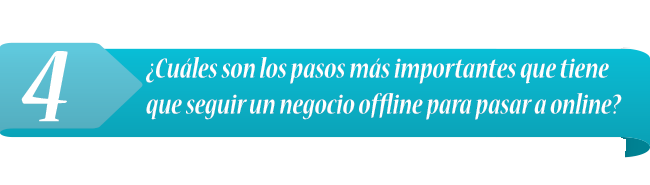 Pasos a dar del offline al online según Fernando Muñoz