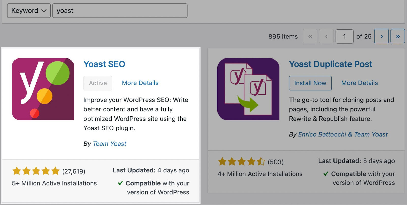 Descargar Yoast SEO