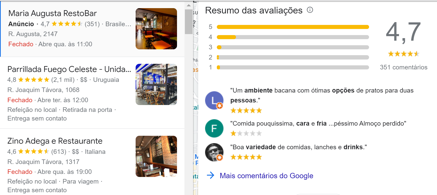 uma introdução à otimização para mecanismos de busca 24 resultados busca local - comentários
