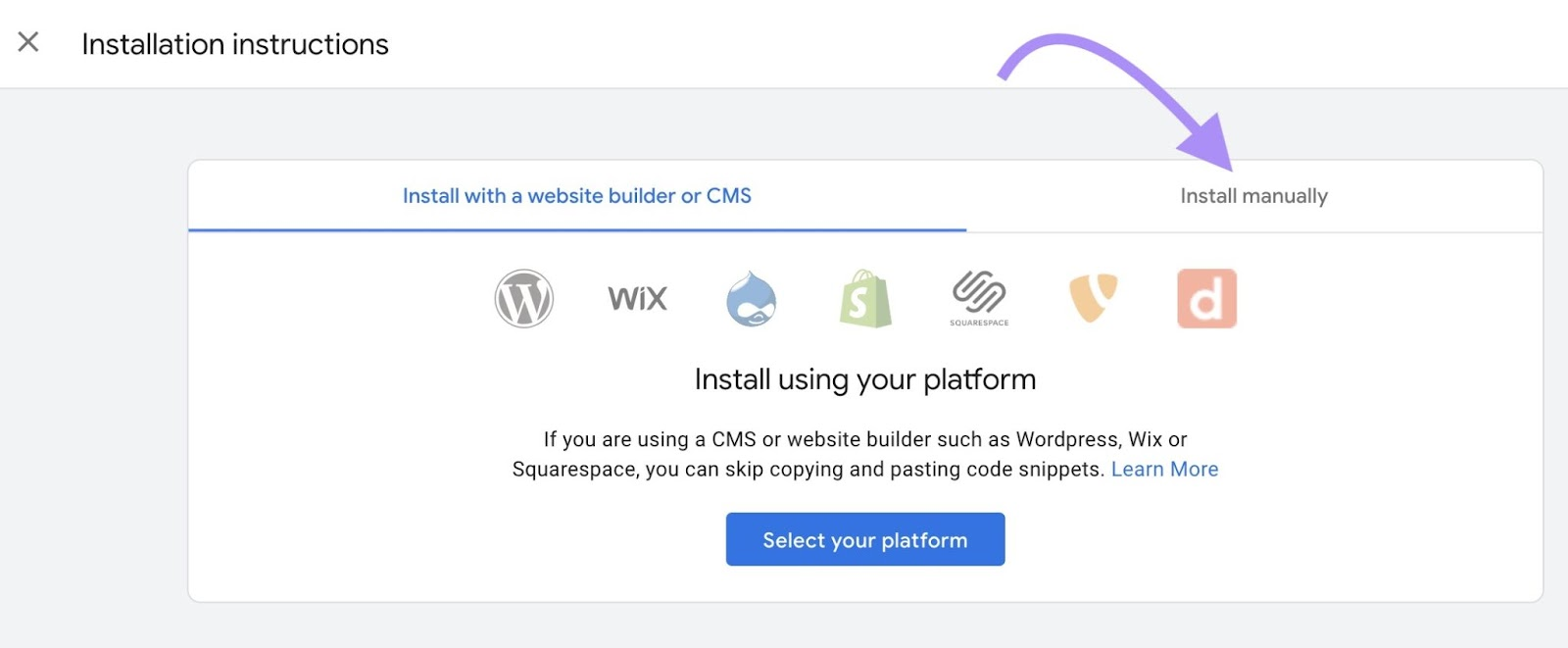 A Complete Step-by-Step Guide (2025) 52 “Install manually" option selected