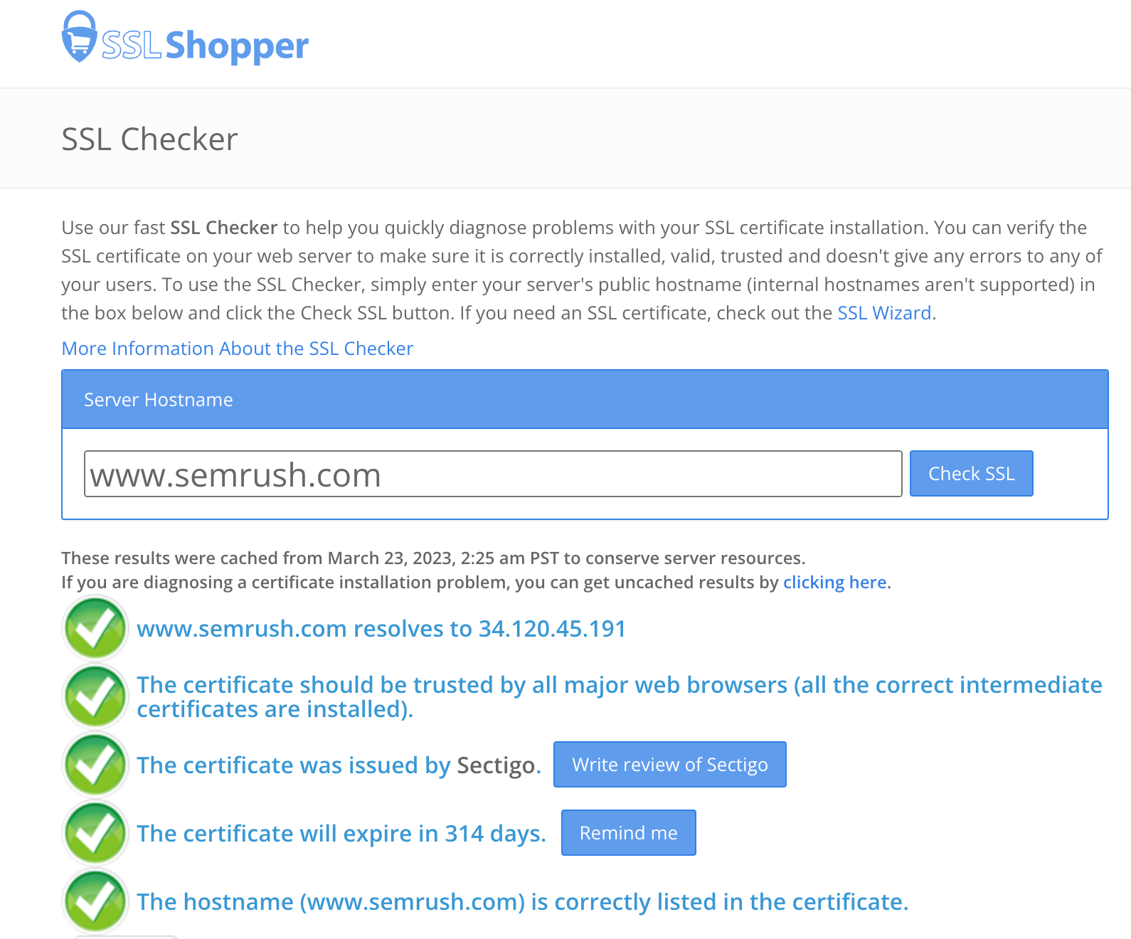 SSL Shopper