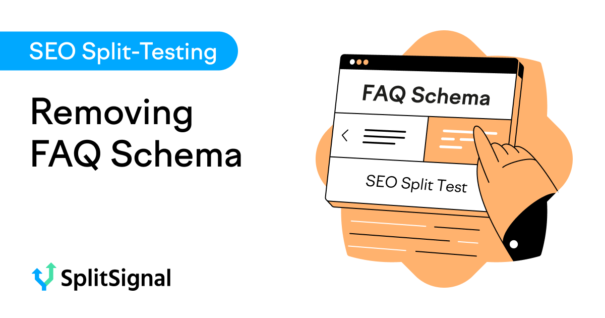 SEO Split Test Result: Removing FAQ Schema