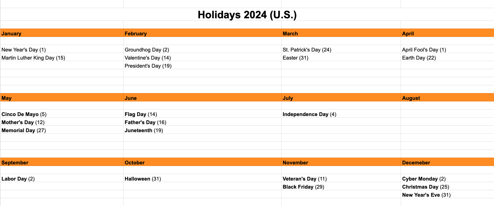 Marketing Calendar How to Build One + 5 Free Templates