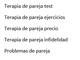 Micronichos - Buscar palabras clave relevantes