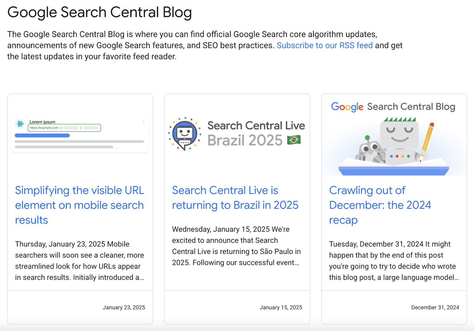 Google Search Central's SEO blog features articles connected simplifying nan visible URL connected mobile and recapping 2024.