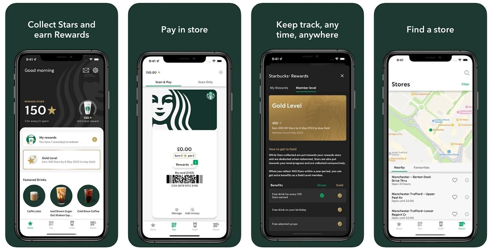 Starbucks apps