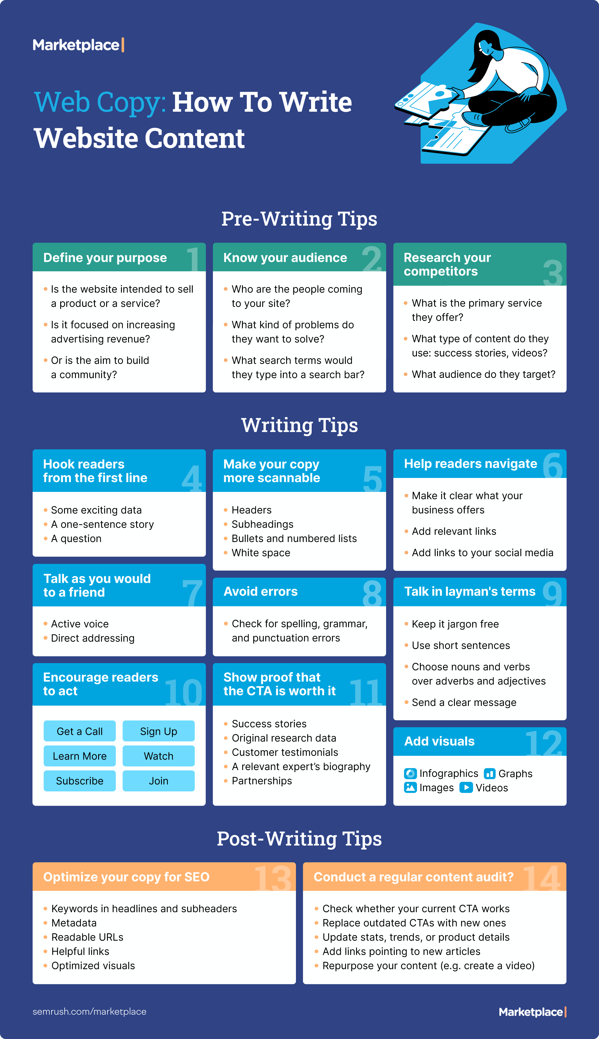 28 Tips for Writing Awesome Website Content