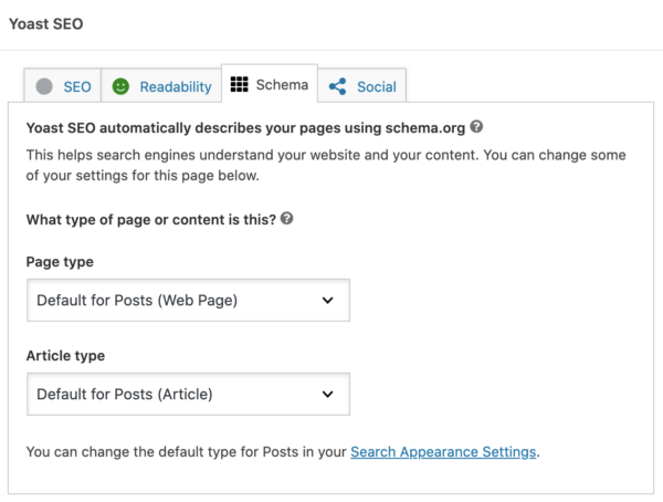 yoast seo schema