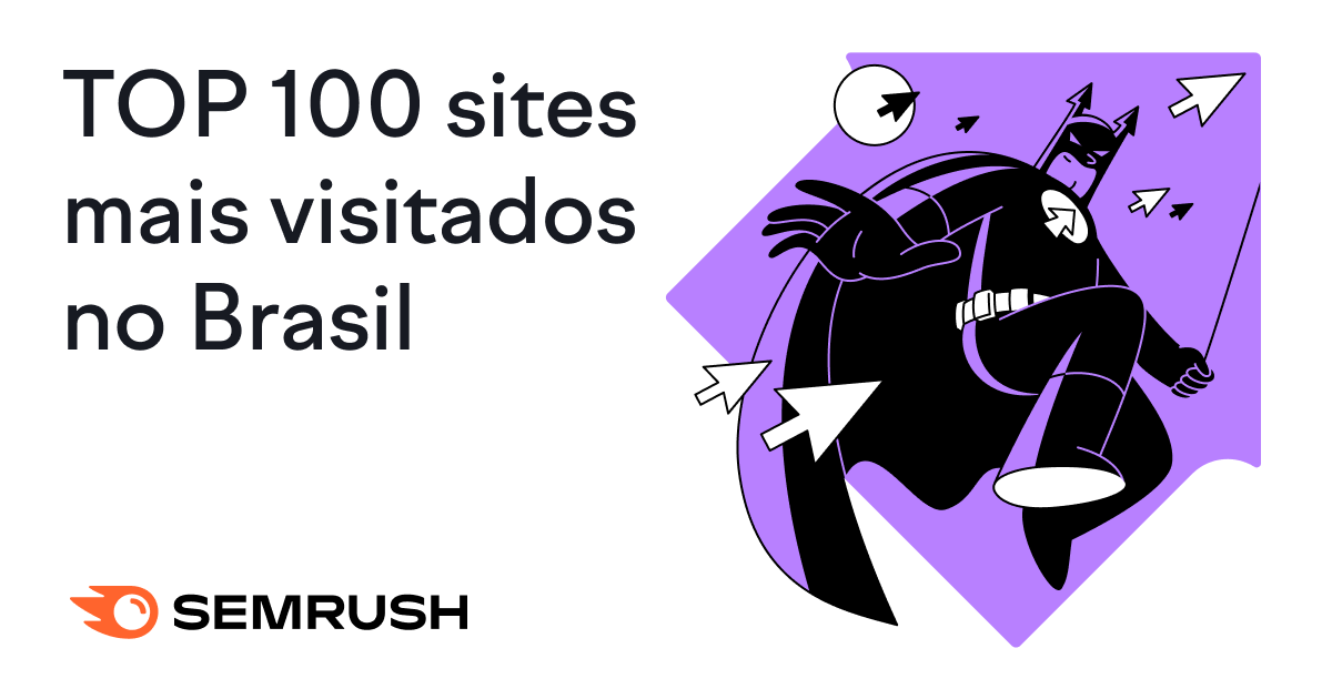 Brasil é o 1º país do ranking mundial que mais acessa sites de