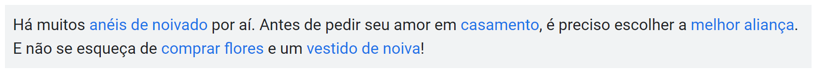 exemplo de mau uso do texto âncora