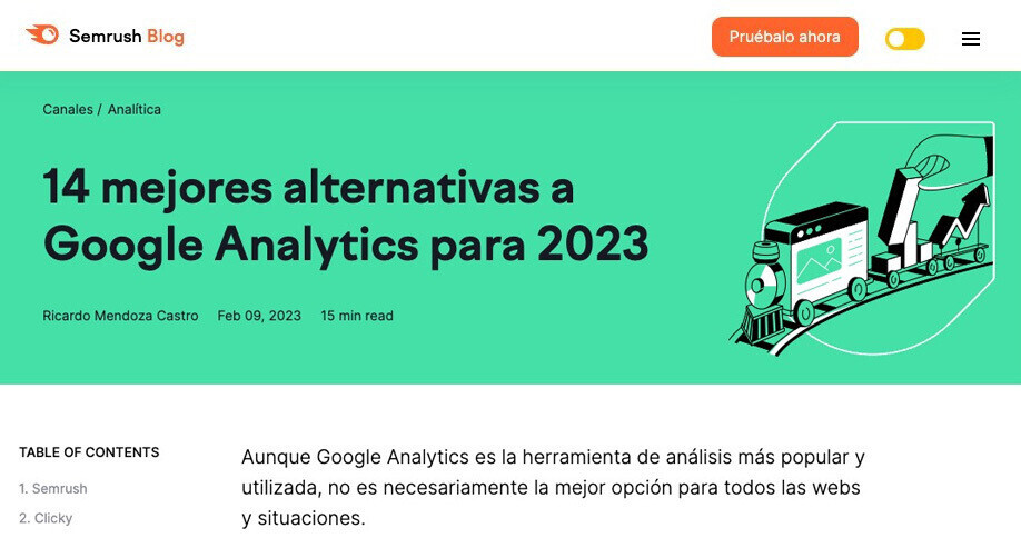 14 Mejores Alternativas a Google Analytics para 2023