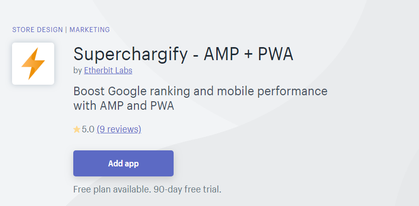 Superchargify AMP + PWA