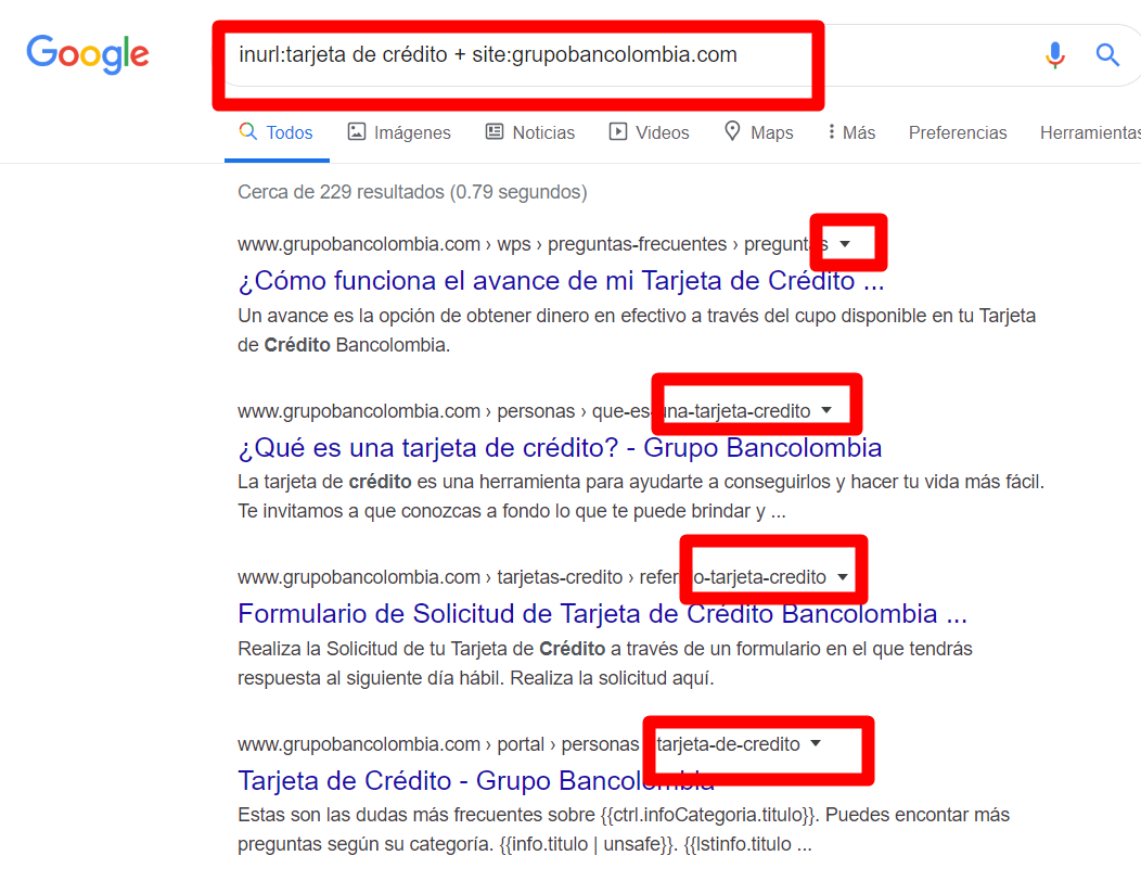 Linkbuilding de calidad - Footprint inurl en Google