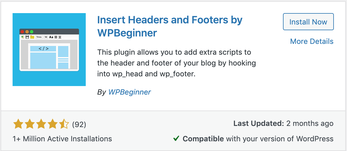 google analytics wordpress
