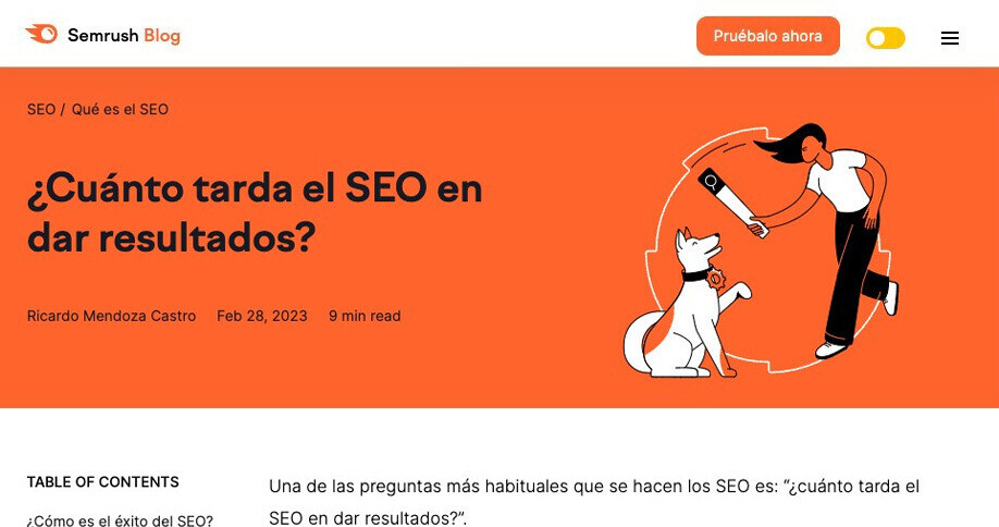 ¿Cuánto tarda el SEO en dar resultados?