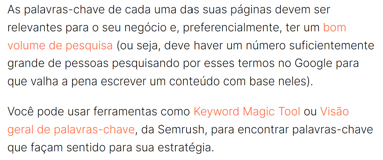 11 dicas para melhorar o SEO do seu site 45 como melhorar seo - links internos
