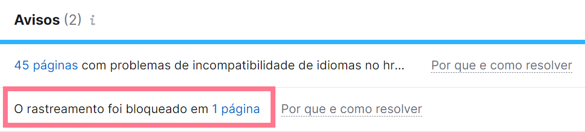 o que é e como fazer com que seu site seja indexado 16 o rastreamento foi bloqueado