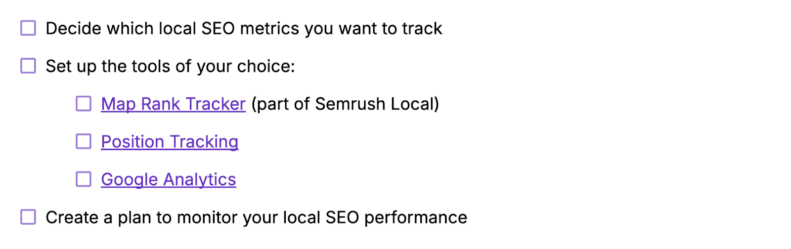 Decide which conception SEO metrics you want to track, group up nan devices of your premier for illustration Map Rank Tracker, Position Tracker, aliases Google Analytics, past create a strategy to show your conception SEO performance.