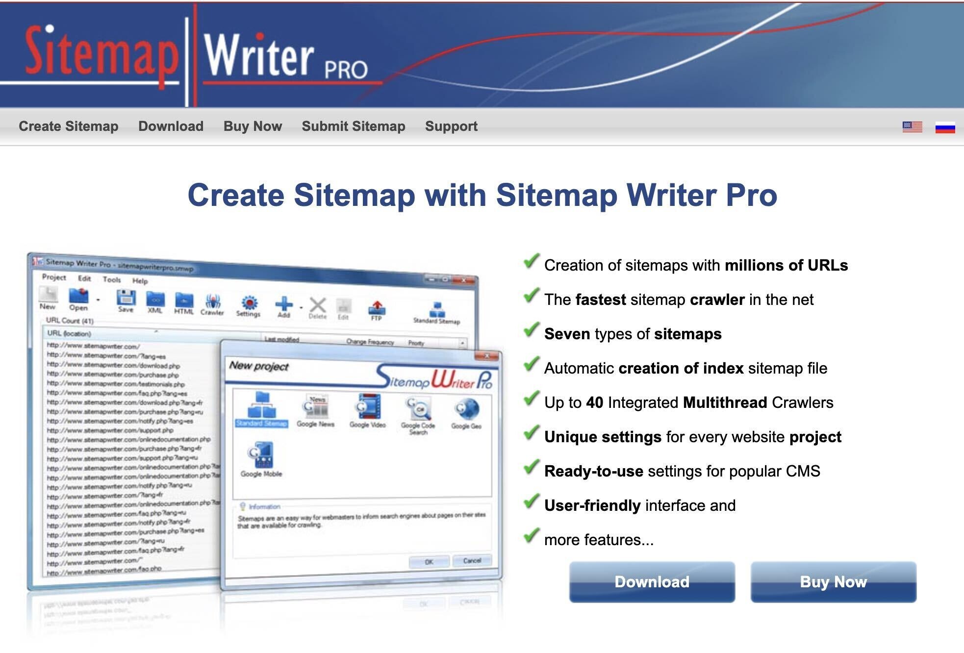 Sitemap Writer Pro