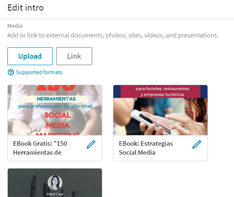 Enlaces de interés en nuestro perfil de LinkedIn