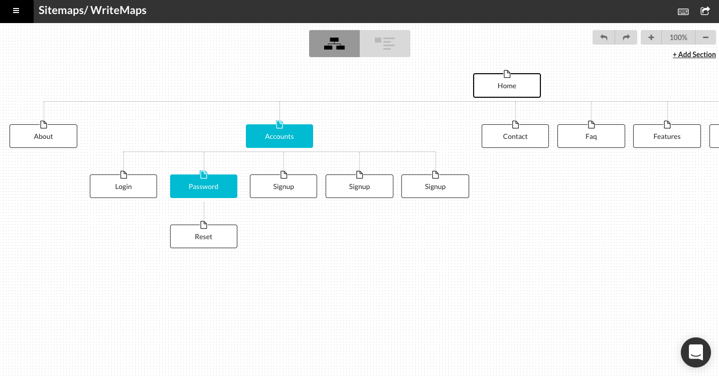 WriteMaps sitemap builder