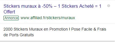 Rédaction d'une annonce optimisée sur Google Adwords